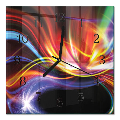 Orologio quadrato Arte astratta