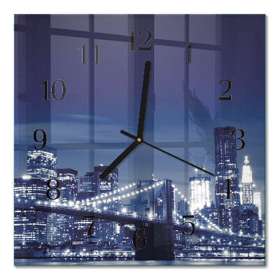 Quadrato orologio da parete Orizzonte