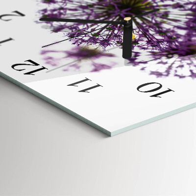 Orologio quadrato Fiore