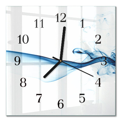Orologio quadrato Fumo astratto