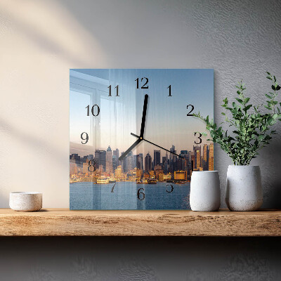 Quadrato orologio da parete Orizzonte