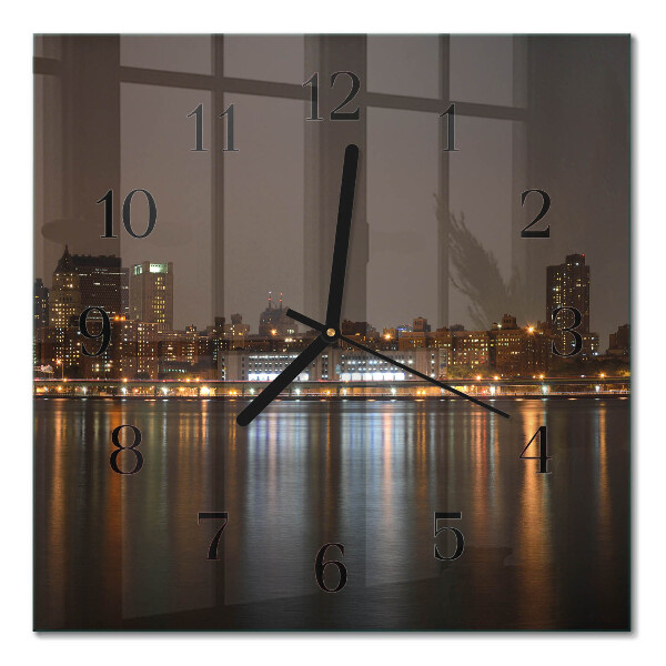 Quadrato orologio da parete Orizzonte