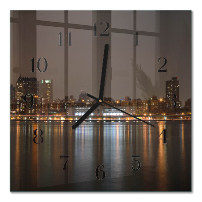 Quadrato orologio da parete Orizzonte