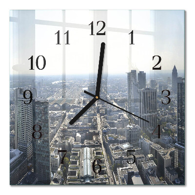 Quadrato orologio da parete Orizzonte