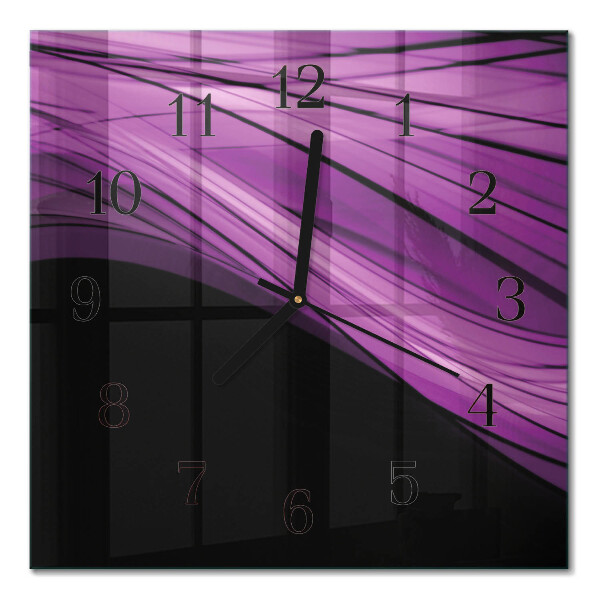 Orologio quadrato Astrazione