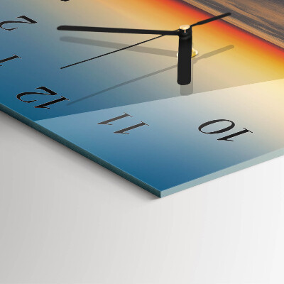 Orologio quadrato Faro sul mare