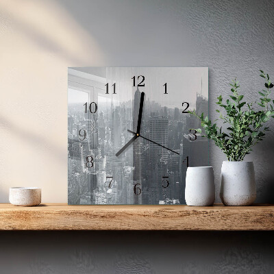 Quadrato orologio da parete Orizzonte