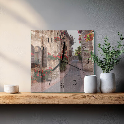 Orologio quadrato Viale
