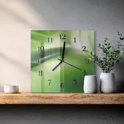 Orologio quadrato Astrazione