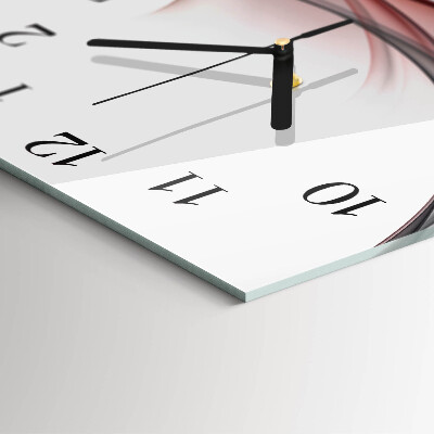 Quadrato orologio da parete Astrazione