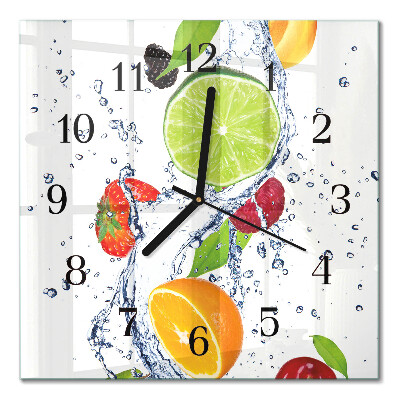 Orologio quadrato Limone