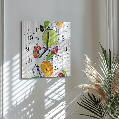 Orologio quadrato Limone