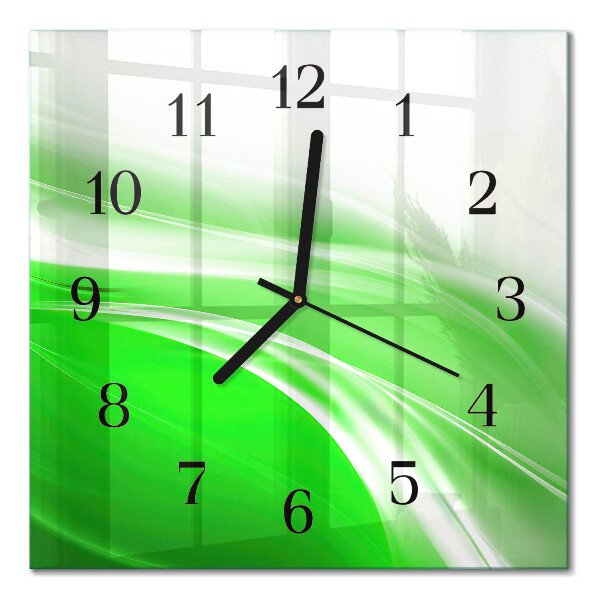 Quadrato orologio da parete Astrazione