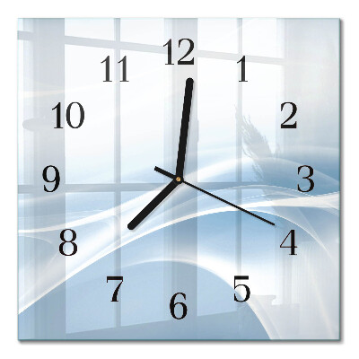 Orologio quadrato Linee astratte