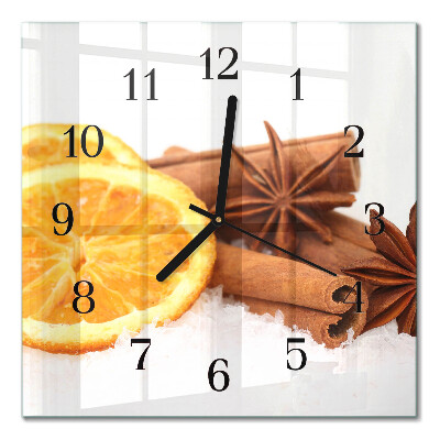 Orologio quadrato Limone e vaniglia
