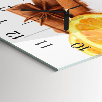 Orologio quadrato Limone e vaniglia