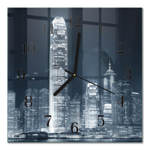 Quadrato orologio da parete Orizzonte
