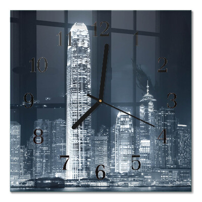 Quadrato orologio da parete Orizzonte