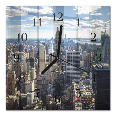 Orologio quadrato Città