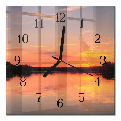 Orologio quadrato Tramonto