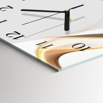 Quadrato orologio da parete Astrazione