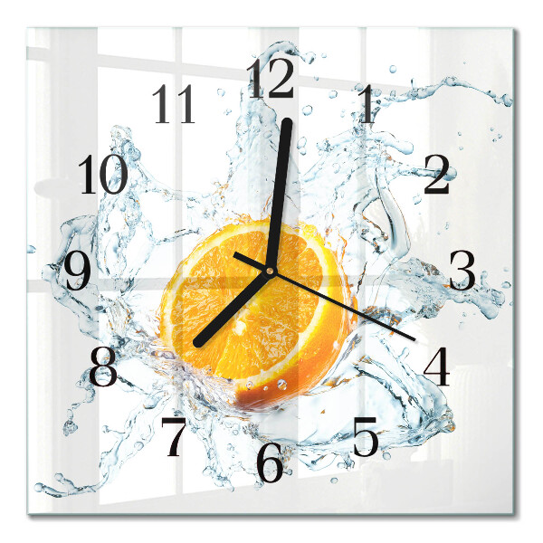 Orologio quadrato Acqua