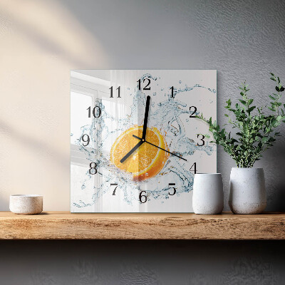 Orologio quadrato Acqua