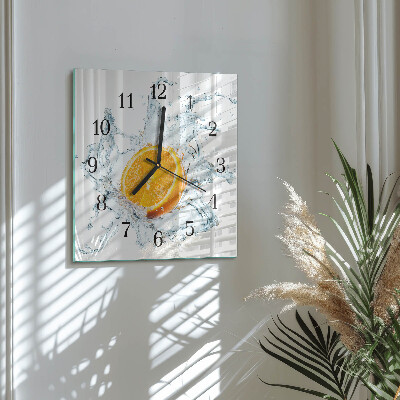 Orologio quadrato Acqua