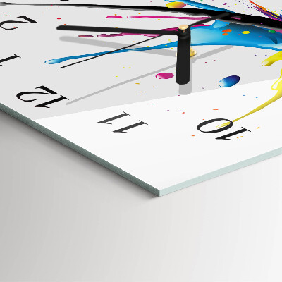 Orologio quadrato in vetro Colore