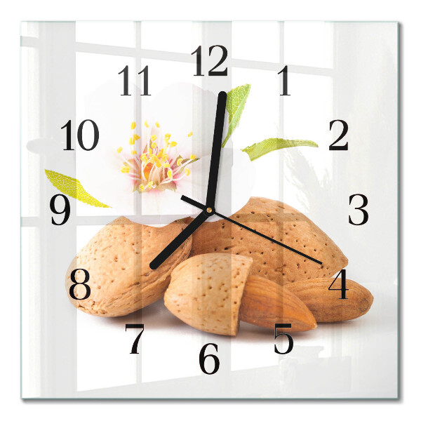 Orologio quadrato Mandorle