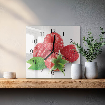 Orologio quadrato Lamponi