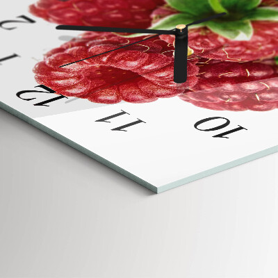 Orologio quadrato Lamponi
