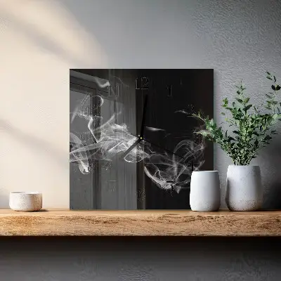 Orologio quadrato Fumo