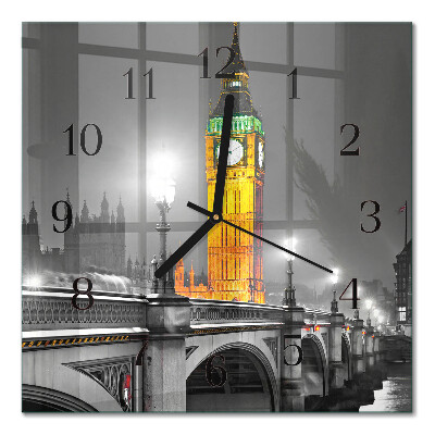 Quadrato orologio da parete Big Ben