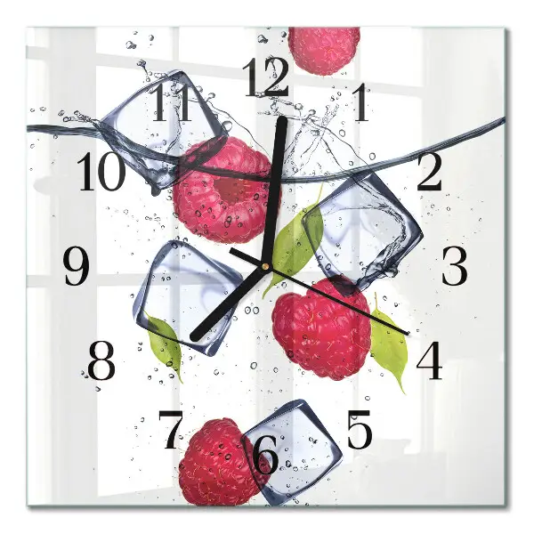 Orologio quadrato Lamponi