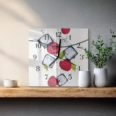 Orologio quadrato Lamponi