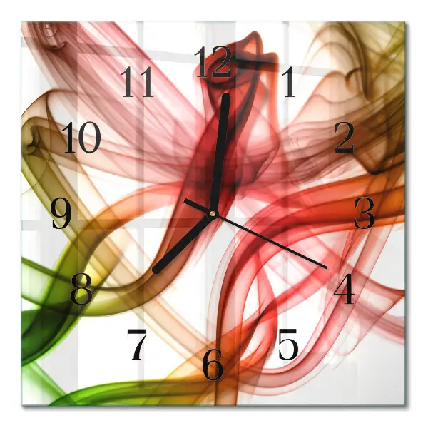 Orologio quadrato Astrazione