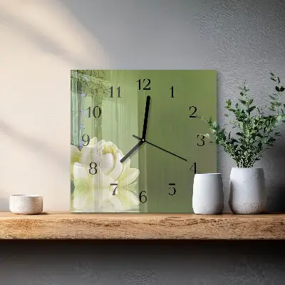 Orologio quadrato Giglio