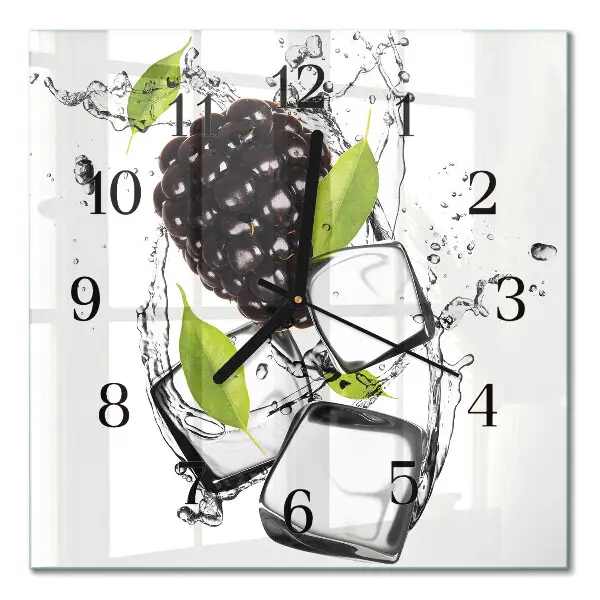 Quadrato orologio da parete Mora