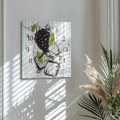 Quadrato orologio da parete Mora
