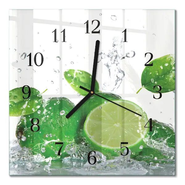 Orologio quadrato Carbonato di calcio