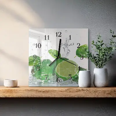 Orologio quadrato Carbonato di calcio