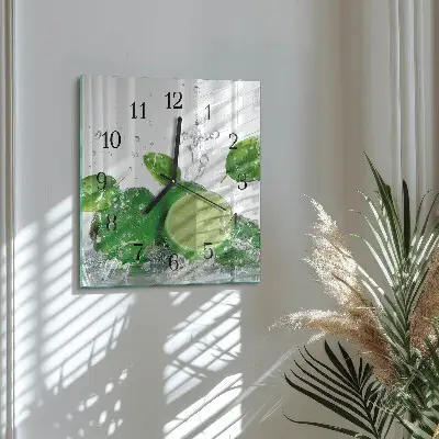 Orologio quadrato Carbonato di calcio