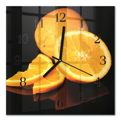 Orologio quadrato Arance