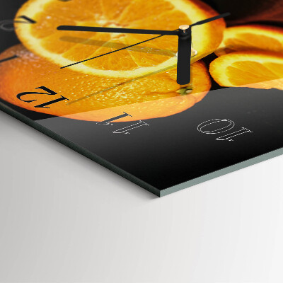 Orologio quadrato Arance