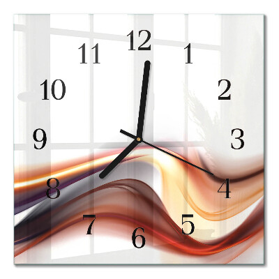 Orologio quadrato Astrazione