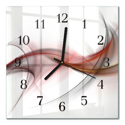 Orologio quadrato Astrazione