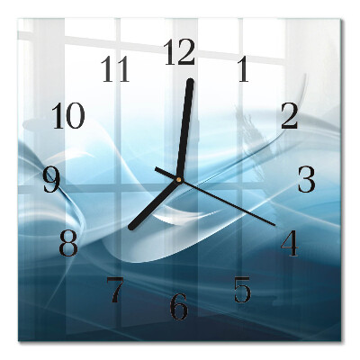 Quadrato orologio da parete Astrazione