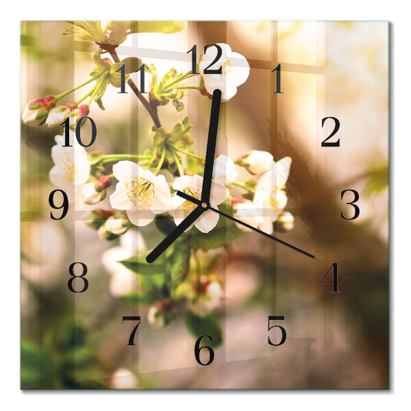 Orologio quadrato Natura