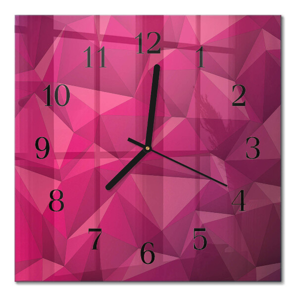 Orologio quadrato Astrazione